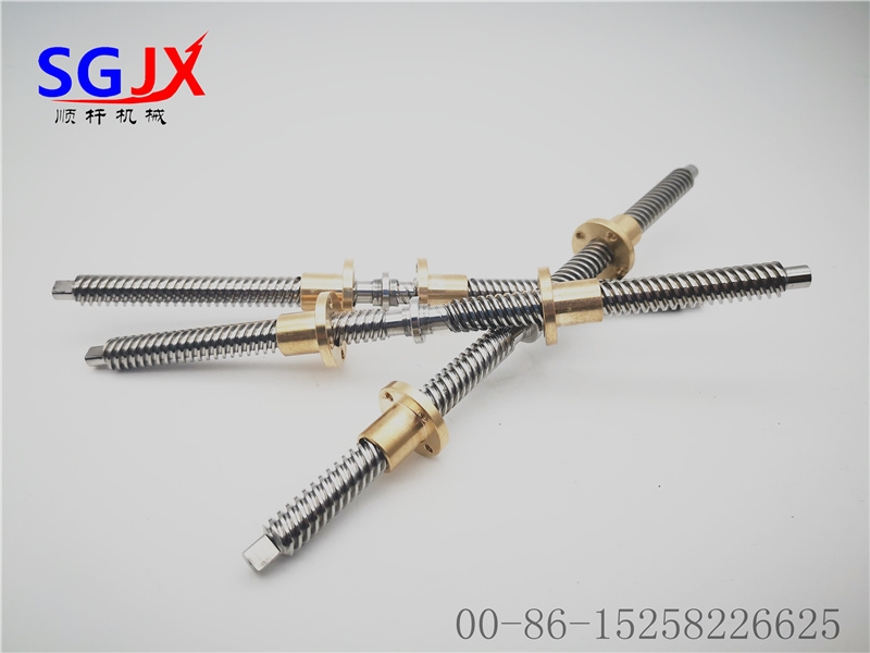 生產定製（zhì）正反牙 梯（tī）形絲杆（gǎn）螺杆