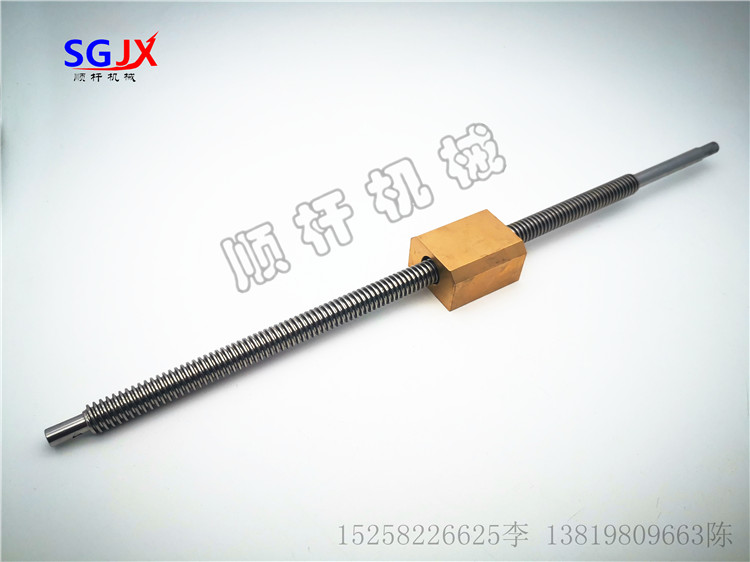 梯形螺杆（gǎn）使用油潤滑是否有效？