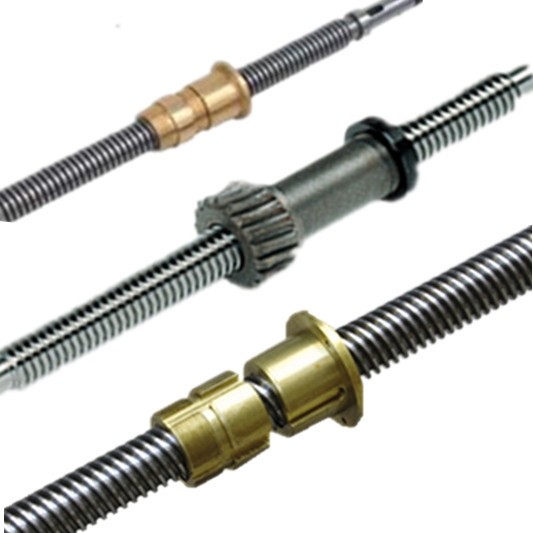 生產加工醫（yī）療器械配件梯形絲杆螺（luó）母光軸調（diào）質光杆