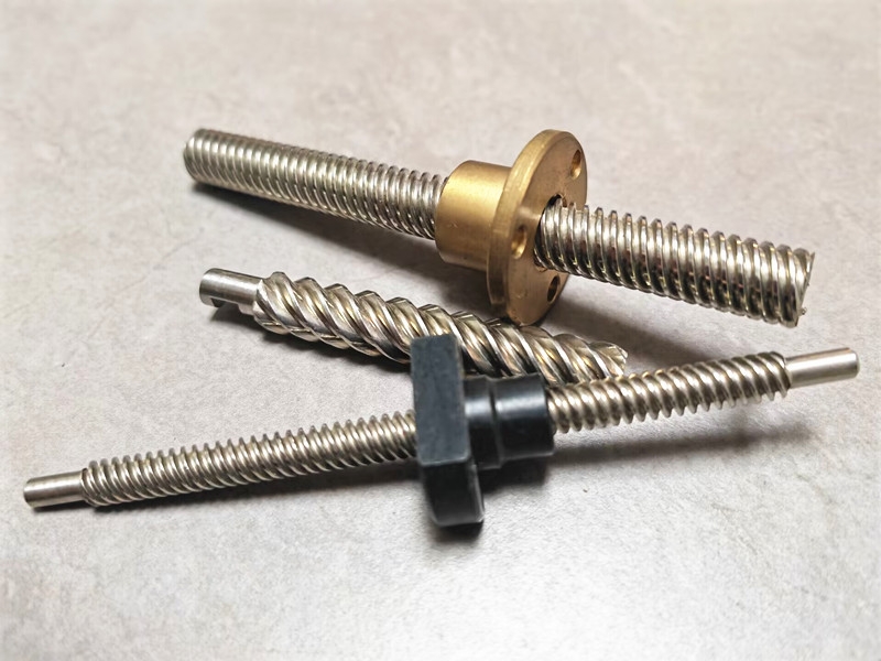 現貨t104/2頭梯形絲杆 徑直10 導程4 304不鏽鋼 多頭螺杆（gǎn） 可（kě）定做